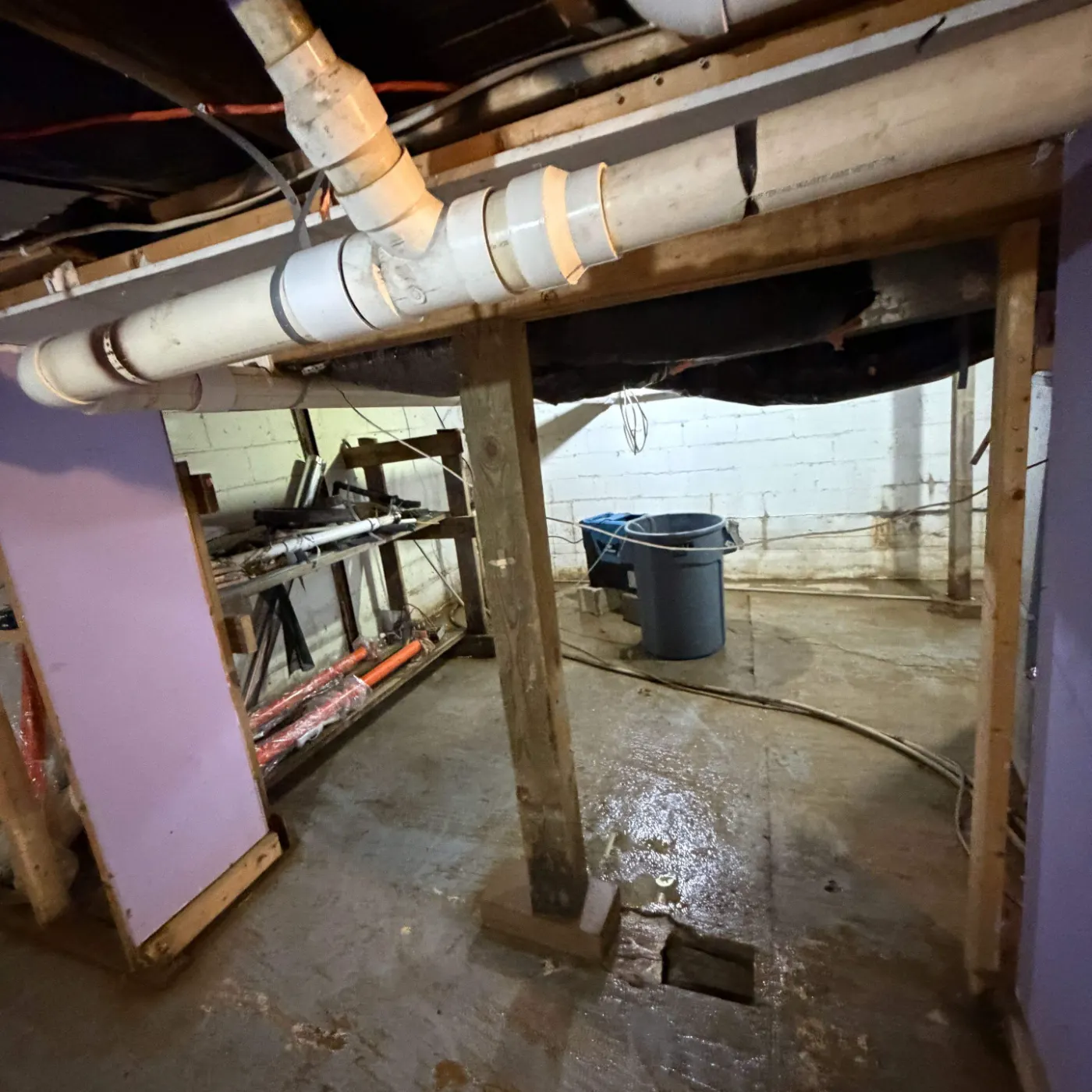 Attic Water Damage from Roof Leaks in Hazel Dell